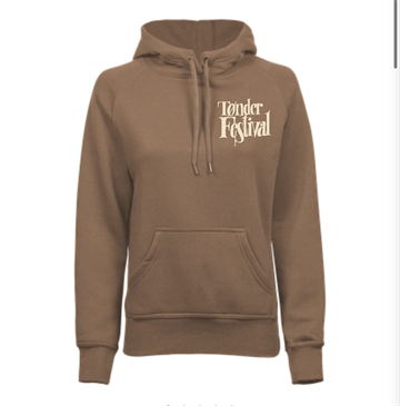 Tønder Festival Hoodie - Dame - Brun